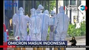 Omicron Masuk Indonesia