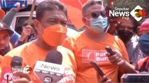 Ratusan Demo Buruh Tolak Permenaker