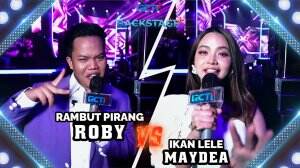 Rambut Pirang Roby VS Ikan Lele Maydea