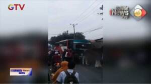 1 Orang Tewas Tersenggol Bus