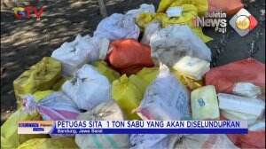 Sergap Penyeludupan Sabu 1 Ton