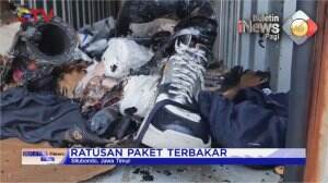 Truk Ekspedisi Terbakar