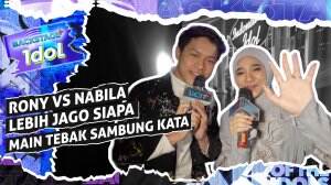 Rony VS Nabila Lebih Jago Siapa Main Tebak Sambung Kata