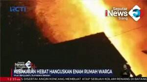 Ditabrak Mobil BBM, Rumah Terbakar