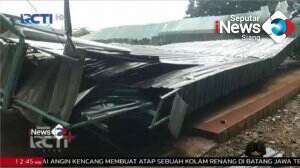 Atap Kolam renang Ambruk