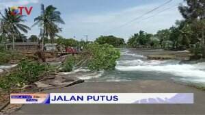 Dua Desa di Kalimantan Selatan Terisolir Karena Jalan Putus Diterjang Banjir