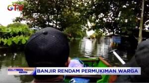 Banjir Rendam Permukiman Warga di Kabupaten Banjar