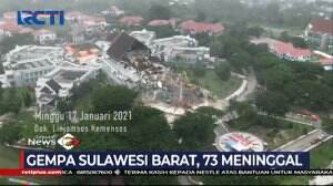 Gempa Sulawesi Barat Sebabkan 73 Orang Meninggal
