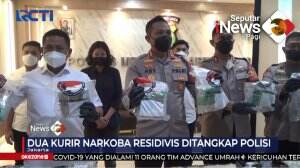 Dua Kurir Narkoba Pengedar Sabu Ditangkap