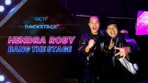 HENDRA & ROBY BANG THE STAGE