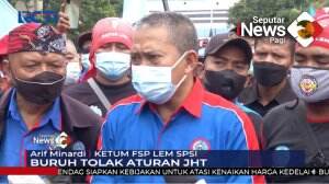 Buruh Tolakk Aturan JHT