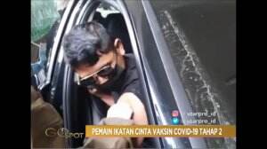 Pemain Ikatan Cinta Terima Vaksin Tahap Kedua
