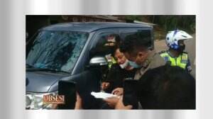 Viral! Gaya 'Kang Mus" Kena Razia Penyekatan