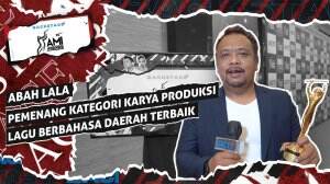 Abah Lala, Karya Produksi Lagu Berbahasa daerah Terbaik