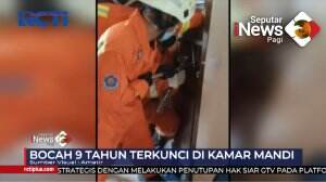 Bocah Terkunci Di Kamar Mandi