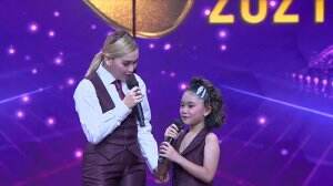 Pintarnya Bilqis nyanyi lagu korea