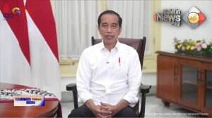 Presiden Jokowi Himbau Warga Waspada Omicron