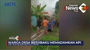 Kebakaran Menyebabkan 3 Rumah Hangus