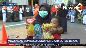 Botol Plastik Ditukar Migor