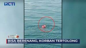 Viral! Santri Tercebur ke Laut