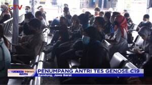 Ribuan Pemudik Padati Stasiun Bandung