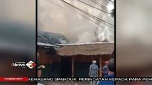 Rumah Makan Terbakar