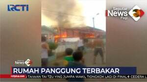 Rumah Panggung Terbakar