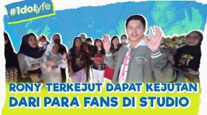 Rony Terkejut Dapat Kejutan Dari Para Fans Di Studio