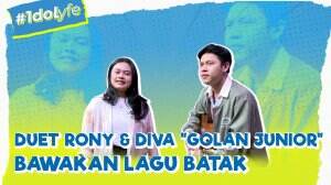 Duet Rony & Diva "Golan Junior" Bawakan Lagu Batak