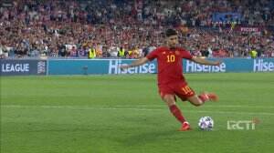 Highlight UEFA Nations League Kroasia Vs Spanyol