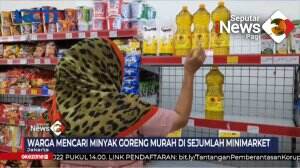 Warga Serbu Minyak Goreng Murah