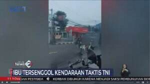 Ibu Tewas Tersenggol Kendaraan Taktis