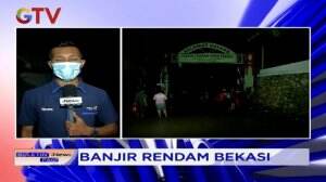 Laporan Langsung Banjir di Pondok Gede