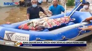 Seorang Nenek Tewas di Rumahnya Yang Terendam Banjir