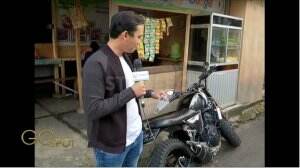 Ikbal Fauzi Bawa Motor Kesayangan