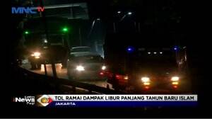 LIbur Panjang Tahun Baru Islam, Ruas Tol Cikampek Ramai Kendaraan Dari Jakarta