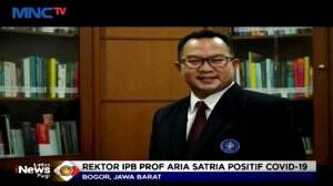 Rektor IPB Dikabarkan Positif COVID-19