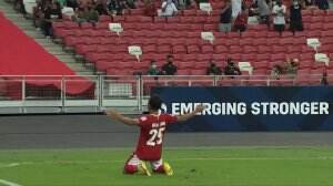 Gol Balasan Pertama Indonesia