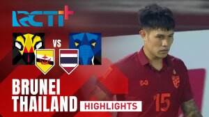 Highlight Pertandingan Brunei vs Thailand