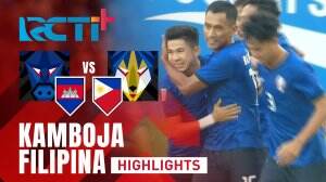 Highlight Pertandingan Kamboja vs Filipina