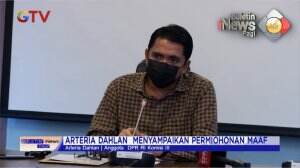 Arteria Dahlan Menyampaikan Permintaan Maaf