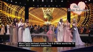 Miss Carla Masuk TOP 6 Miss World - HSB Eps. 151