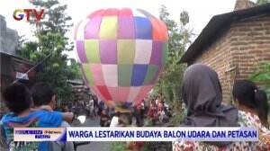 Tradisi Berbahaya Terbangkan Balon Udara