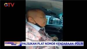 Palsukan Plat Nomor Kendaraan Polri