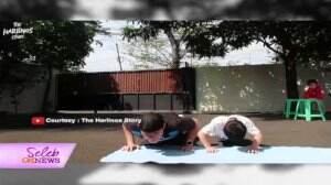 Dude Dan Keluarga Mengisi Waktu Kosong Dengan Rutin Berolahraga Untuk Badan Lebih Sehat