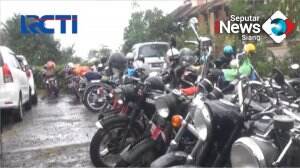 Adu Kemolekan Ratusan Motor Tua Di Sukabumi