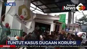 Unjuk Rasa Kasus Dugaan Korupsi