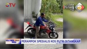 Perampok Spesialis Rumah Kos Putri Ditangkap
