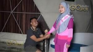 Nathalie Dilamar di Hari Ulang Tahunnya