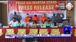 Polisi Menangkap 2 WNA Malaysia